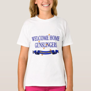 T-shirt Manieurs de pistolet à la maison bienvenus