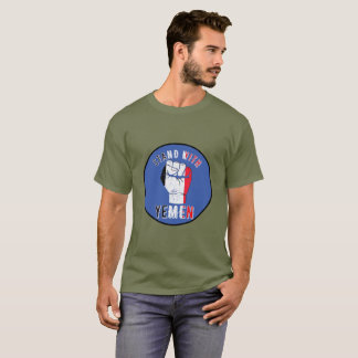 T-shirt Manifestation anti-guerre contre le drapeau du Yém