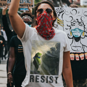 T-shirt Manifestation de la Grenouille de Portland