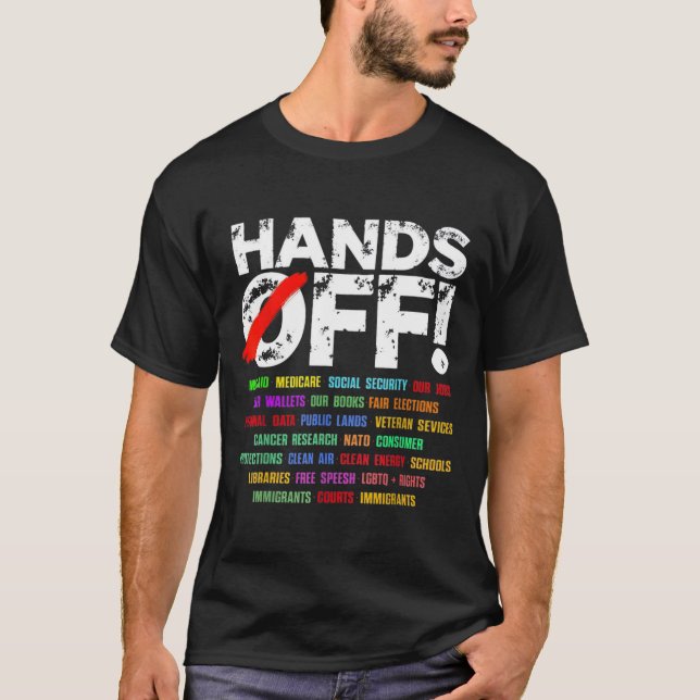 T-shirt Manifestation De Sécurité Sociale Et Medicare Pro (Devant)