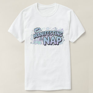 T-shirt Manifester un passé comique endormi pastel