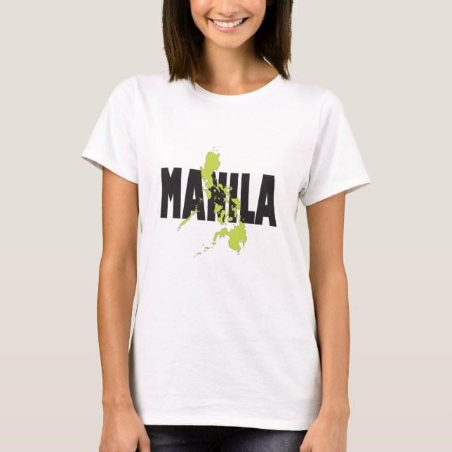 T-shirt Manille, Philippines (Devant)