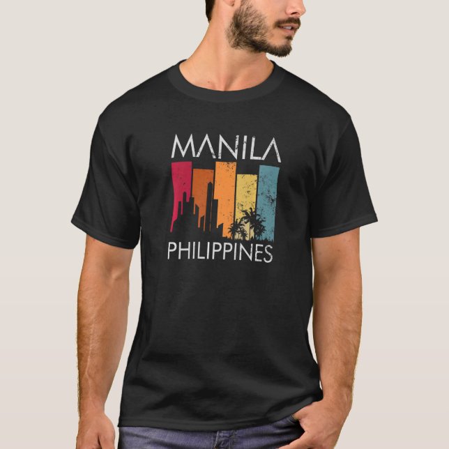 T-shirt Manille Philippines Une chose philippine que vous  (Devant)