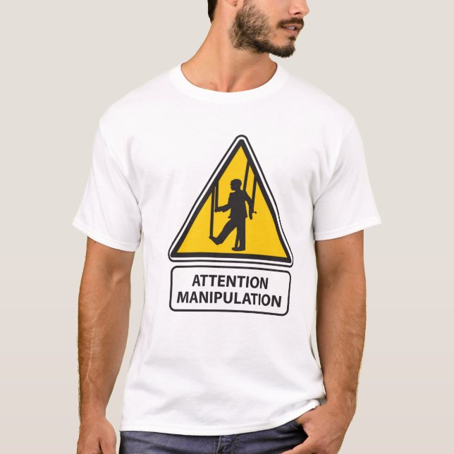 T-shirt Manipulation d'attention (Devant)