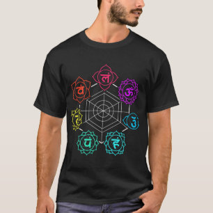 T-shirt Manipura Anahata Sahasrara Chakras