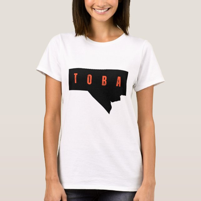T-shirt Manitoba Pride Shirt with Bold Grunge Letters (Devant)