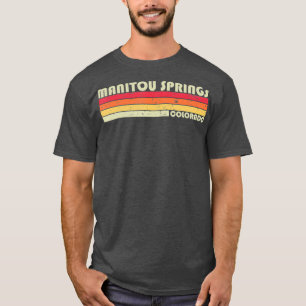 T-shirt MANITOU SPRINGS CO COLORADO Funny City Accueil Cad
