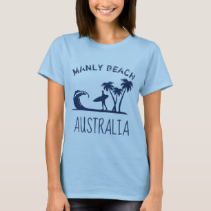 T-shirt Manly Beach Australie surf