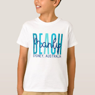 T-shirt Manly Beach Sydney Australie (Océan)