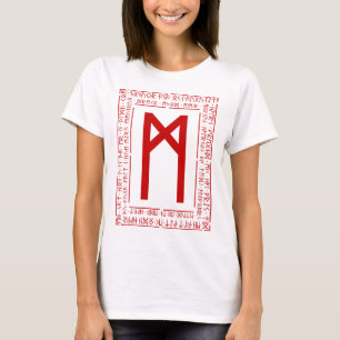 T-shirt Mannaz Rune