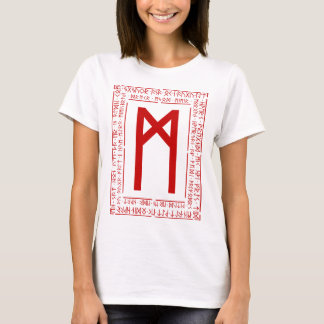 T-shirt Mannaz Rune