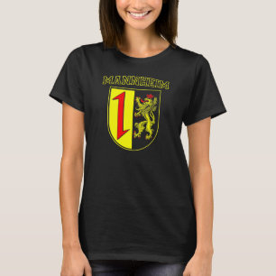 T-shirt Mannheim Allemagne Wappen/Crest