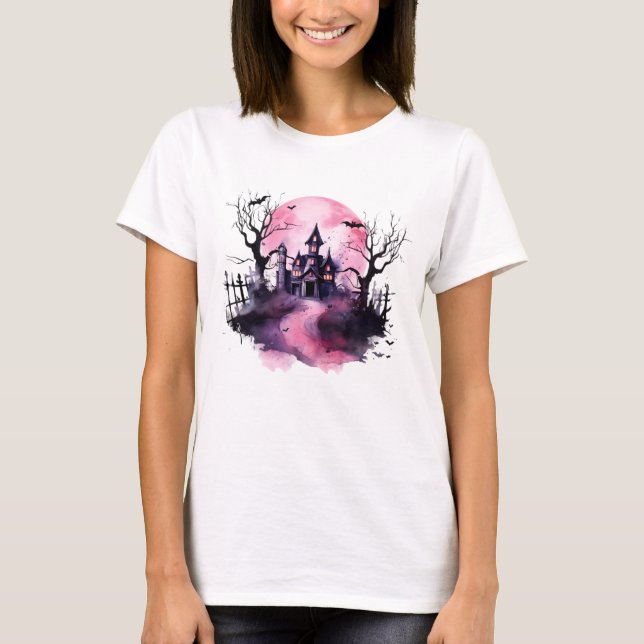 T-shirt Mansion Mystique : Art Hauné & Décor Maison (Devant)