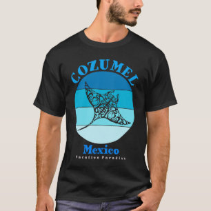 T-shirt Manta Ray Cozumel Mexique Océan