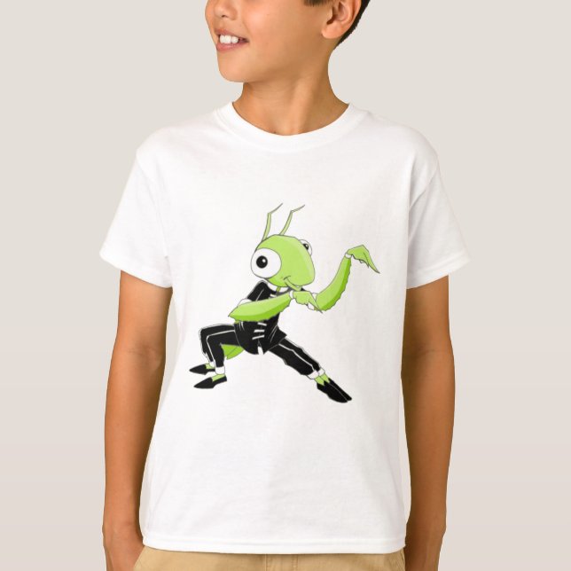 T-shirt Mante de prière de Kung Fu (Devant)