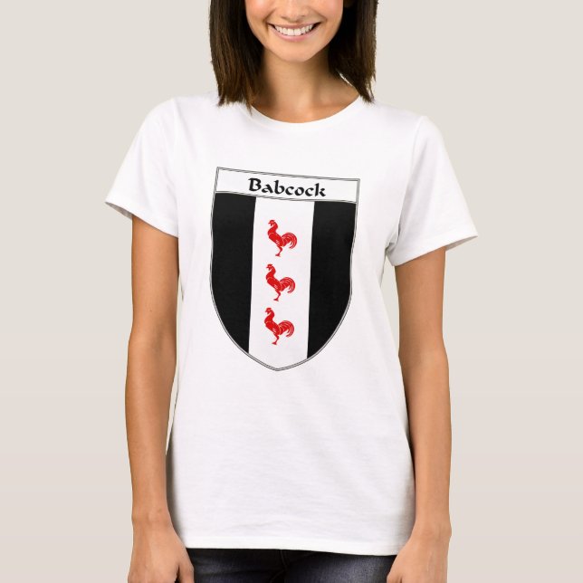 T-shirt Manteau Babcock des bras/de crête de famille (Devant)