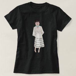 T-shirt Manteau blanc