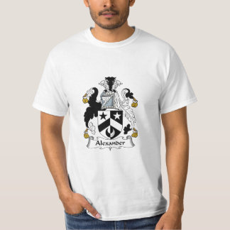 T-shirt Manteau d'Alexandre de crête de famille