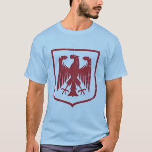 T-shirt Manteau d'Allemand Eagle - du Deutschland des bras