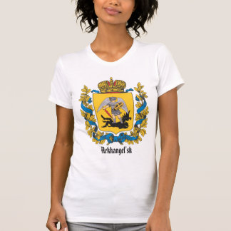 T-shirt Manteau d'Arkhangel'sk Russie des bras