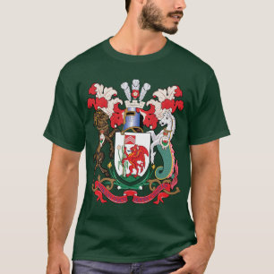 T-shirt Manteau de Cardiff des bras