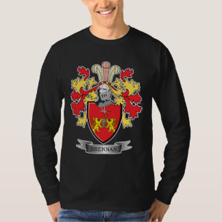 T-shirt Manteau de crête de famille de Brennan des bras