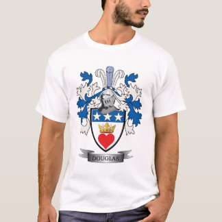 T-shirt Manteau de crête de famille de Douglas des bras