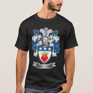 T-shirt Manteau de crête de famille de Douglas des bras