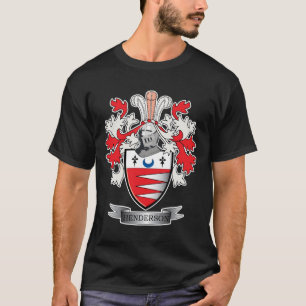 T-shirt Manteau de crête de famille de Henderson des bras
