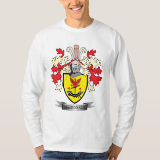 T-shirt Manteau de crête de famille de MacDonald des bras