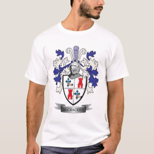 T-shirt Manteau de crête de famille de McCracken des bras