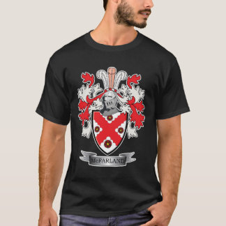 T-shirt Manteau de crête de famille de McFarland des bras