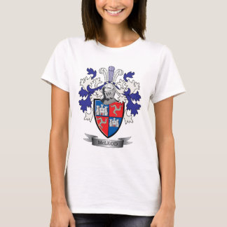 T-shirt Manteau de crête de famille de McLeod des bras