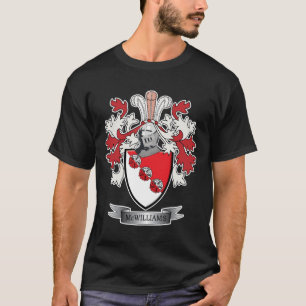 T-shirt Manteau de crête de famille de McWilliams des bras