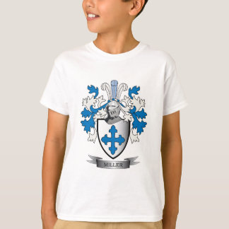 T-shirt Manteau de crête de famille de Miller des bras