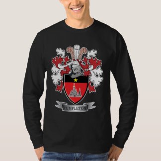 T-shirt Manteau de crête de famille de Templeton des bras