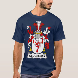T-shirt Manteau de Geoghegan Armoiries de la famille Crest
