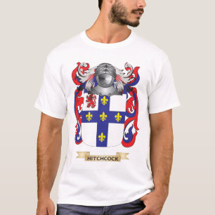 T-shirt Manteau de Hitchcock des bras (crête de famille)