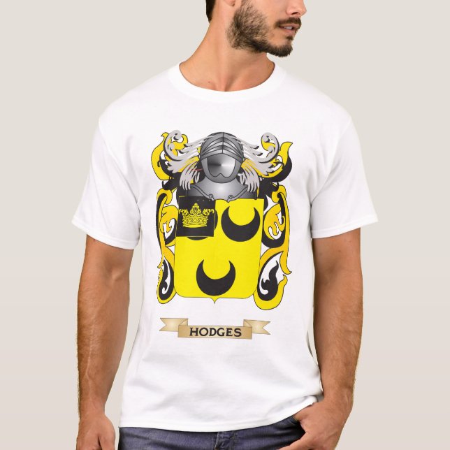 T-shirt Manteau de Hodges des bras (crête de famille) (Devant)