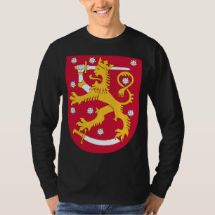 T-shirt Manteau de la Finlande des bras fi