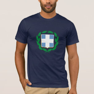 T-shirt Manteau de la Grèce des bras
