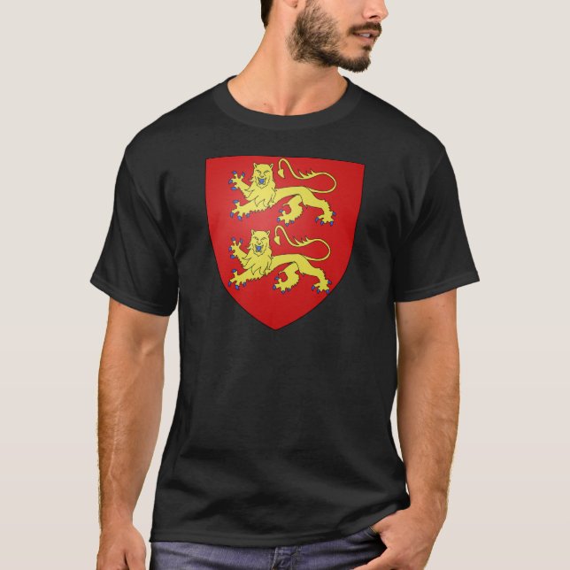 T-shirt Manteau de la Normandie (France) des bras (Devant)