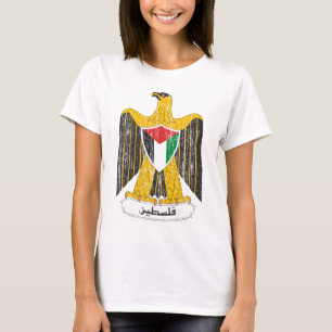 T-shirt Manteau de la Palestine des bras