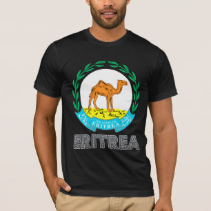 T-shirt Manteau de l'Érythrée des bras