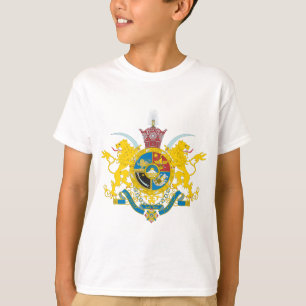 T-shirt Manteau de l'Iran des bras (dynastie 1925-1979 de