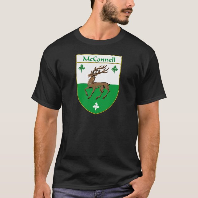 T-shirt Manteau de McConnell des bras/de crête de famille (Devant)