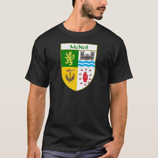 T-shirt Manteau de McNeil des bras/de crête de famille (Devant)