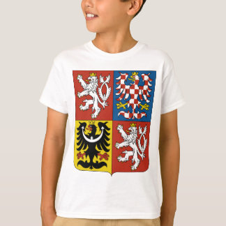 T-shirt Manteau de République Tchèque des bras