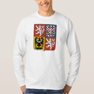 T-shirt Manteau de République Tchèque des bras CZ