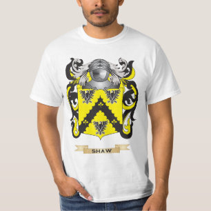 T-shirt Manteau de Shaw des bras (crête de famille)